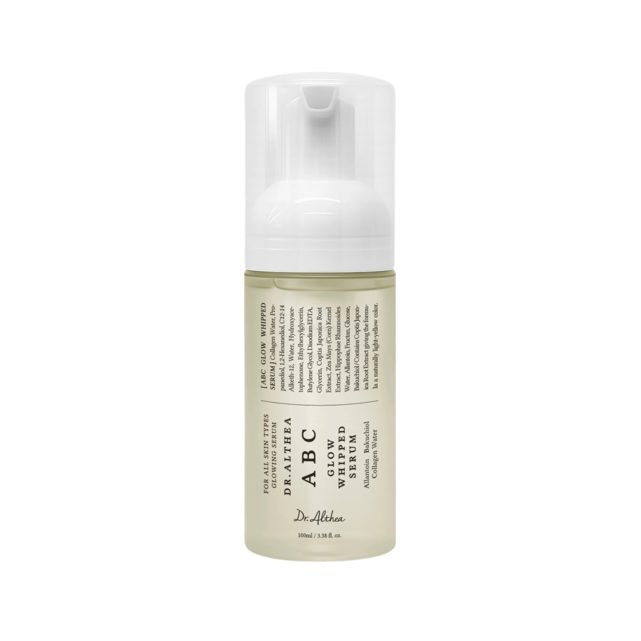 Dr. Althea ABC Glow Whipped Serum putojantis veido serumas